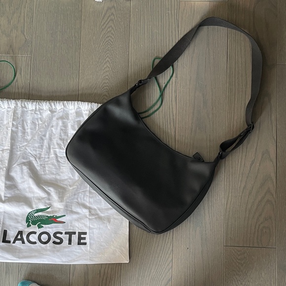 Lacoste Black Crossbody Bag (Includes dust bag). - Picture 2 of 6